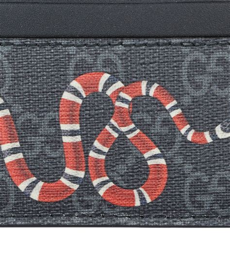 black gucci snake case|Gucci kingsnake card payment.